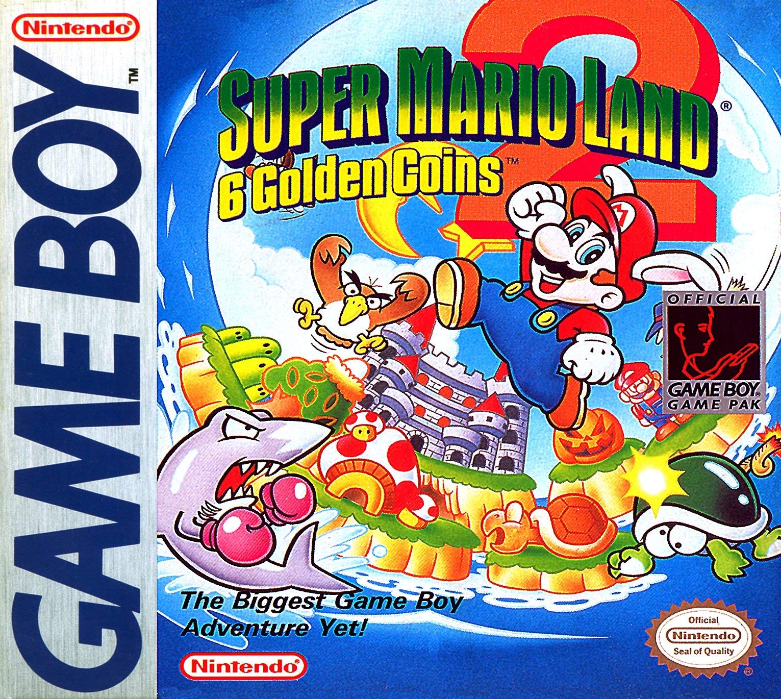 GB★SUPER MARIO LAND 6 GOLDEN COINS 海外版 Amazon.com: Super Mario Land 2: 6 Golden Coins (Renewed) : Video Games